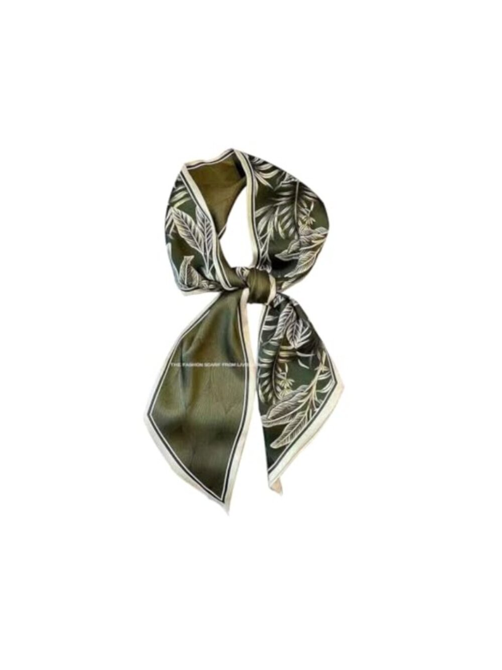 Silk Feel Satin Hair Scarf Long Narrow Head Wrap Neck Tie Women Gift